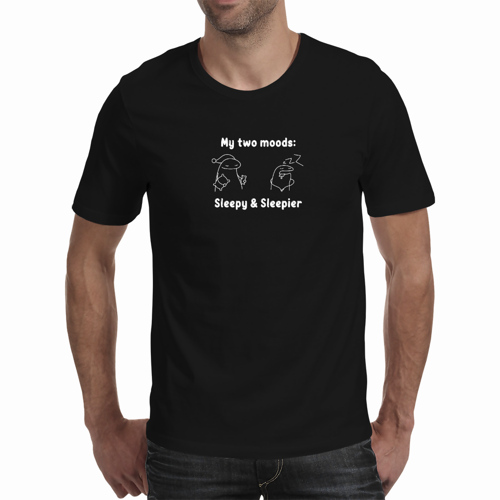 My Sleepy Mood (Light) - Unisex T-Shirt (NovelThredds)