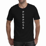 PURPOSE-Unisex tshirt Black (Moretega) F&B