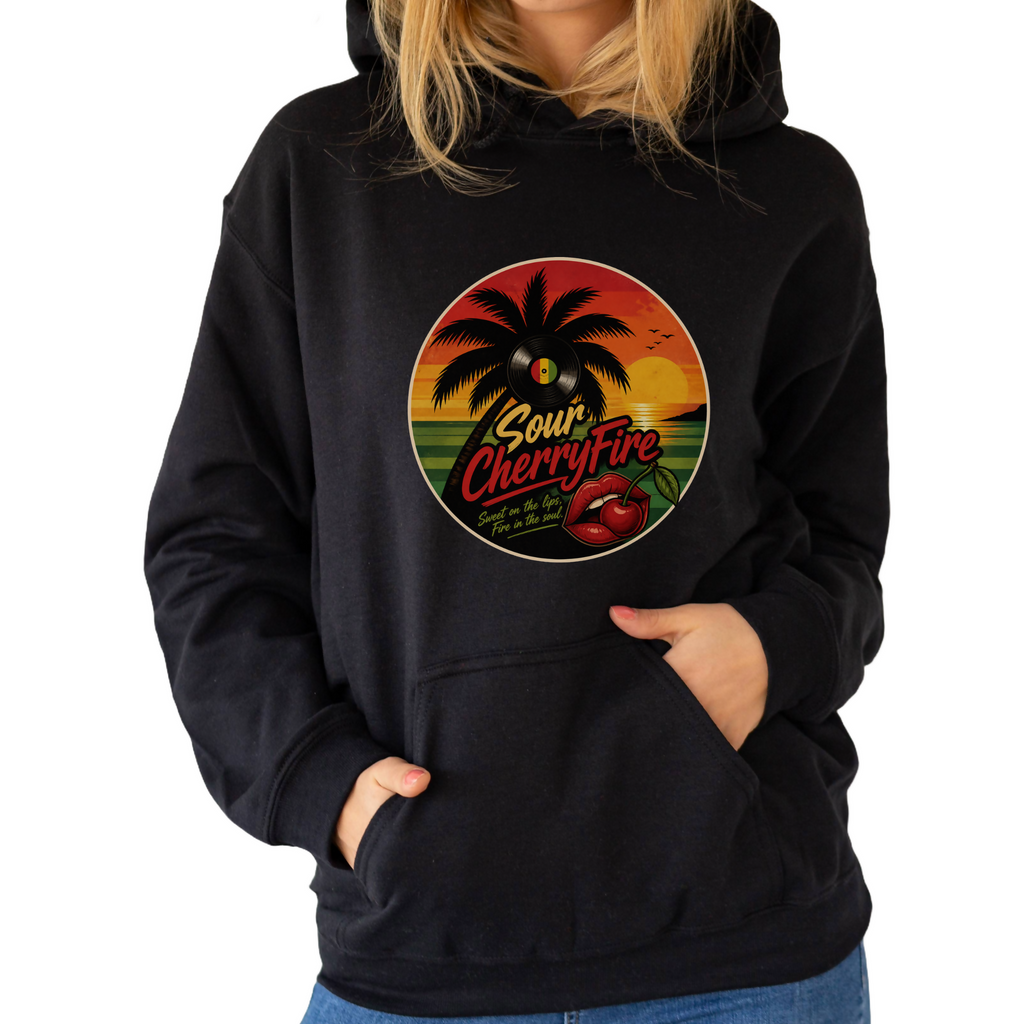 Sour CherryFire Reggae Sunset - Unisex Hoodie - (MidNiteFB)