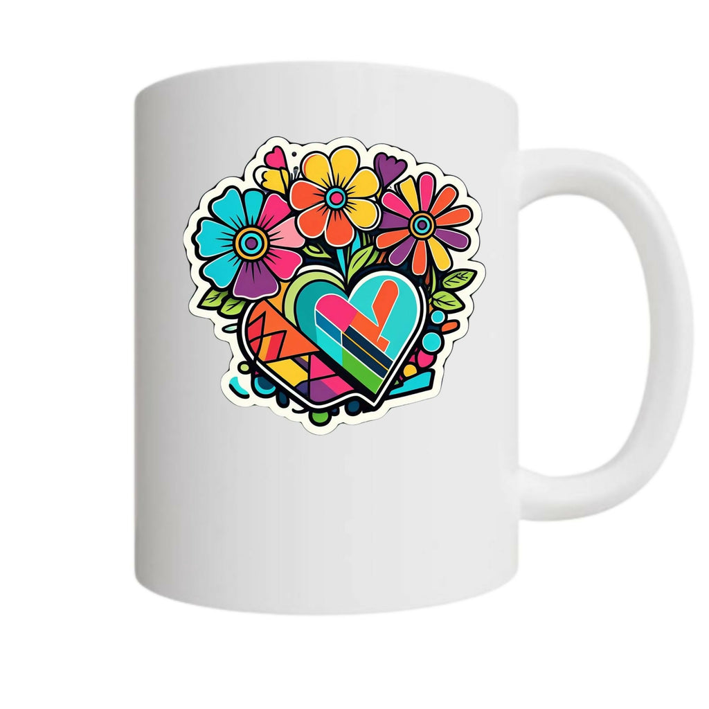 Coffee Kindness 13 - Ceramic Mug (ArtzyAi)
