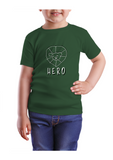 Kids gree t-shirt-The Hero shop kids