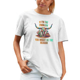 Bull Skull - Unisex T-shirt (Waspgraffiti)
