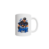 Proud Scotty Dad Retro Pin-Up Design 11 oz - Mug (Dust & Bloom)