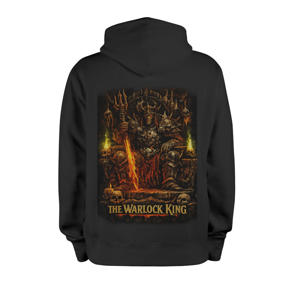 the Warlock King Unisex Hoodie - (Riotwear S.A)