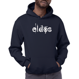 Eldos-Mens Navy hoodie