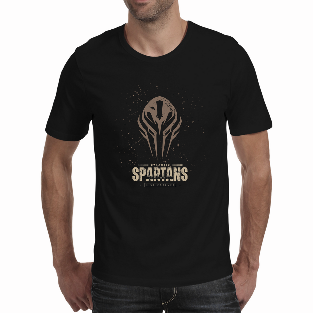 Galactic Spartans - Unisex T-shirt (Geoadesic) F&B