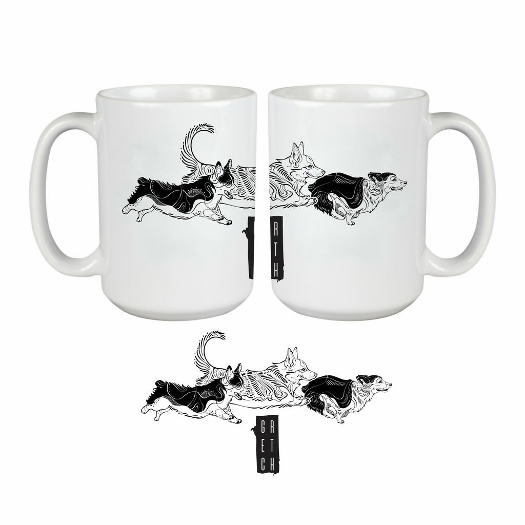 Corgi Mug - 15oz Mug (GRETCH)