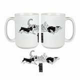 Corgi Mug - 15oz Mug (Gretchen Schoeman)