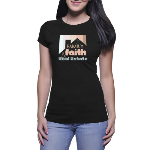 Family faith real estate - Women's T-shirt (Cici.N)