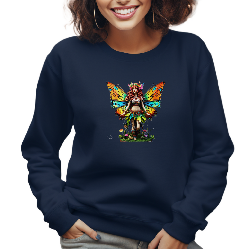 Whispering Wings 13 - Unisex Sweater (ArtzyAi)