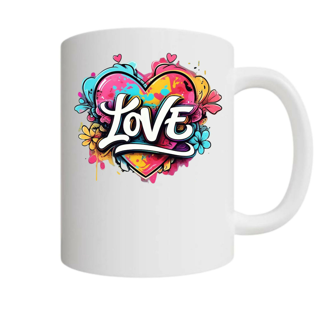 Coffee Kindness 6 - Ceramic Mug (ArtzyAi)