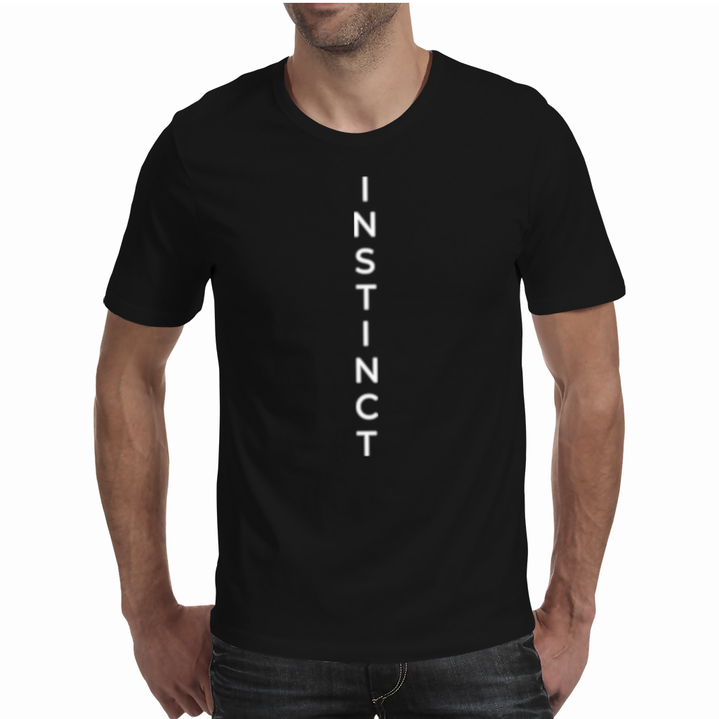 INSTINCT-Unisex tshirt Black (Moretega) F&B