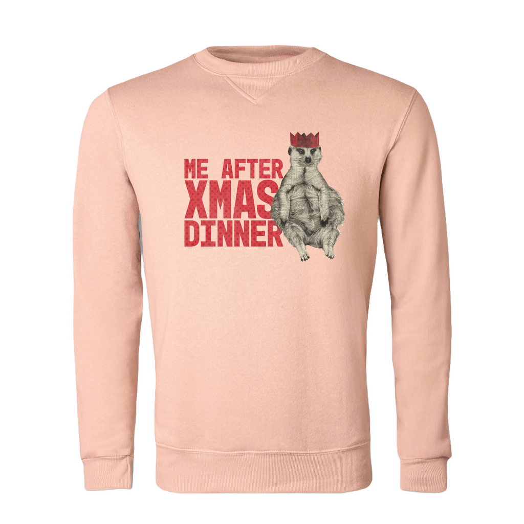 Minki Me After Xmas Dinner - Unisex Sweatshirt (Ruben Namibia)