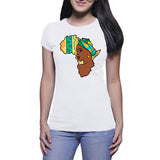 African Woman - Women's T-shirt (Cici.N)