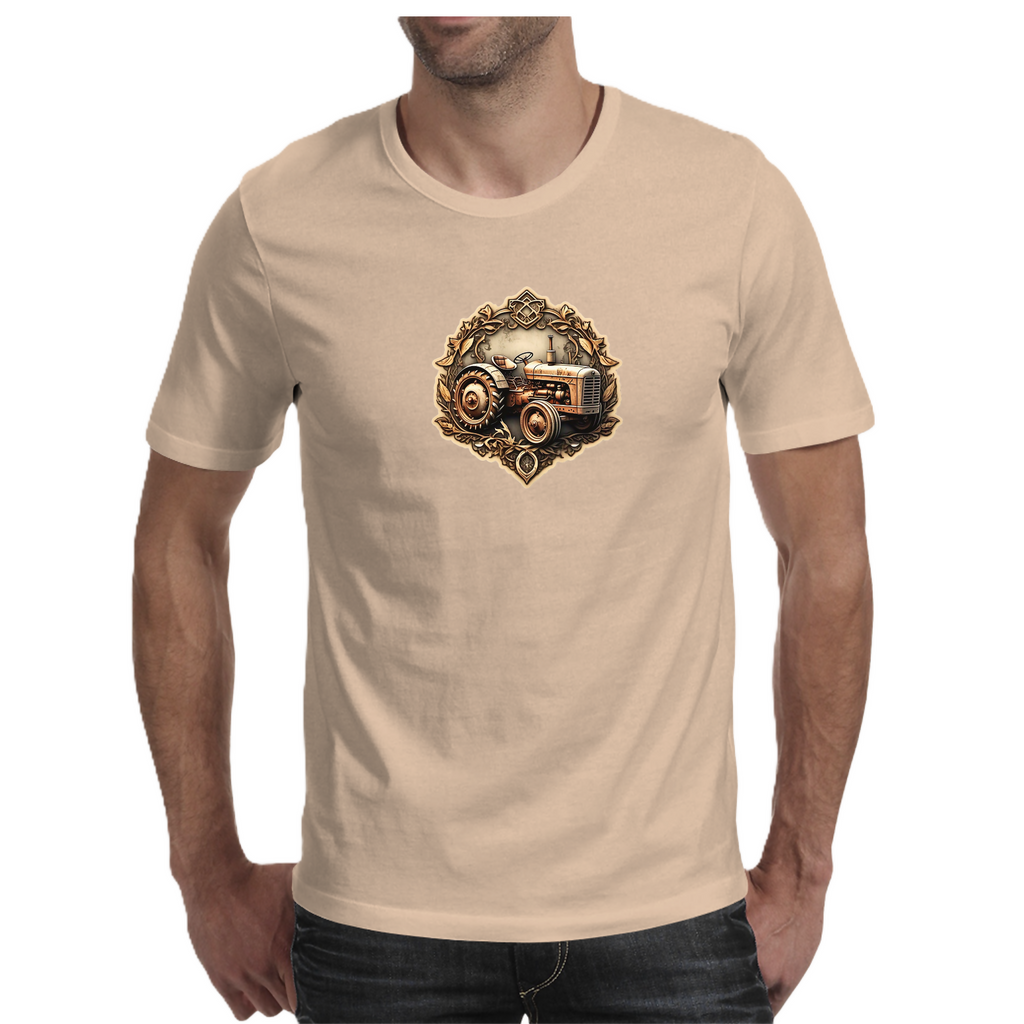 Timeless Tractor 19 - Men's T-shirt (ArtzyAi)