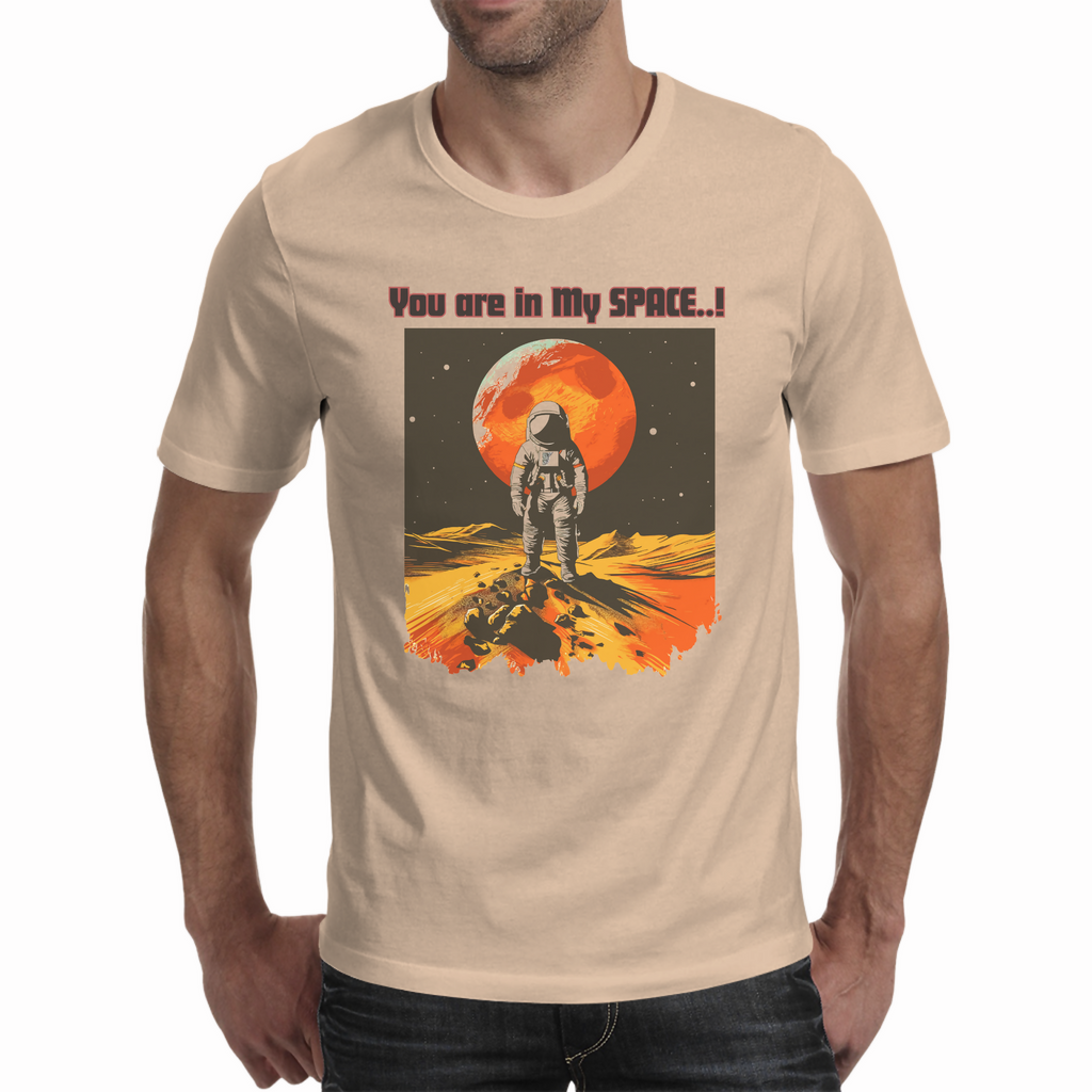 You are in MY SPACE - Unisex T-shirt (Geoadesic) F&B