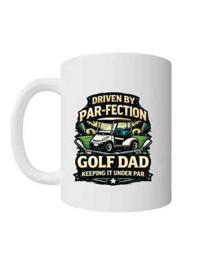 Golf Dad - Par-Fection-Mug-Left-handed (Podpop)