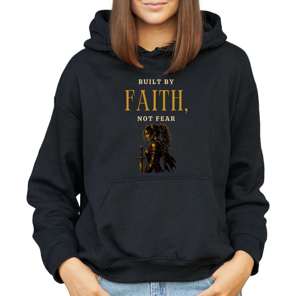Built by Faith not Fear - Unisex Hoodie (Rooted in Purpose)