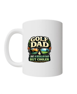 Golf Dad - But Cooler-Mug-Left-handed (Podpop)
