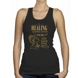 Healing looks good on Me - Ladies Racerback Tank (Rooted in Purpose)