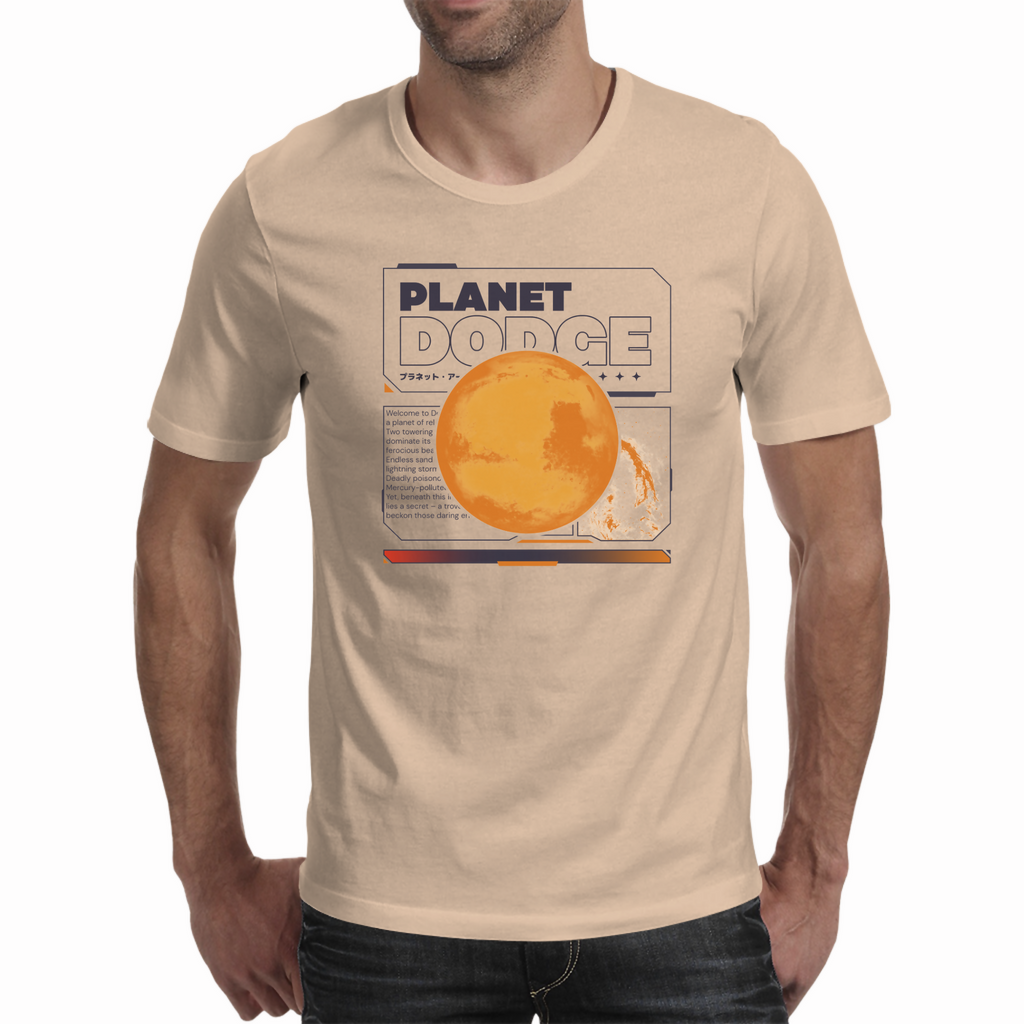 Planet Dodge - Unisex T-shirt (Geoadesic) F&B