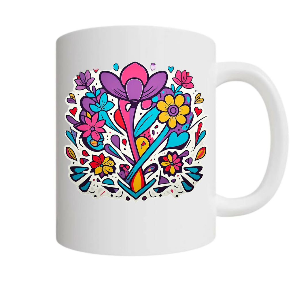 Coffee Kindness 23 - Ceramic Mug (ArtzyAi)