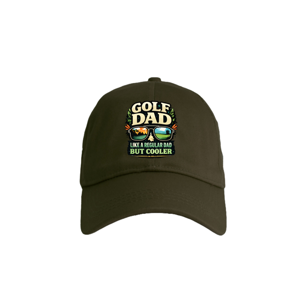 Golf Dad - But Cooler-Basic Cap (Podpop)