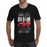 Citi R-line dark - Men's T-shirt (Clixels)