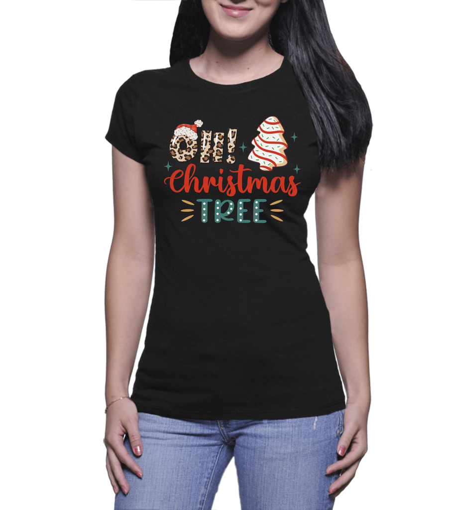 Merry Christmas T-shirts | Oh Christmas Tree (Ladies)