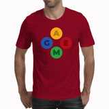 GAME BUTTONS - Men's T-Shirt (KABELOSCOPE)