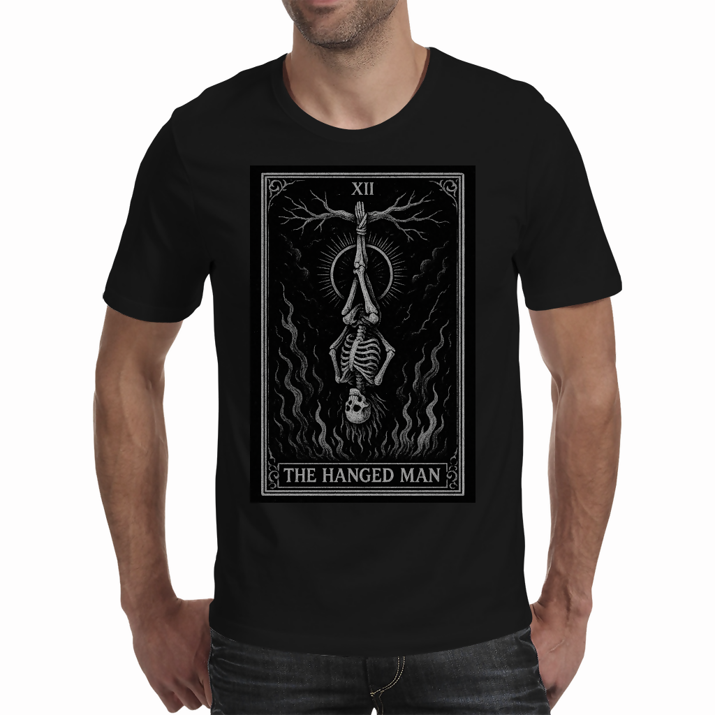 The Hangedman Tarot Men's T-Shirt (Riotwear SA)