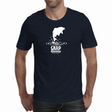 Jumping Carp White - Men's Tee (Carp Adventures SA)