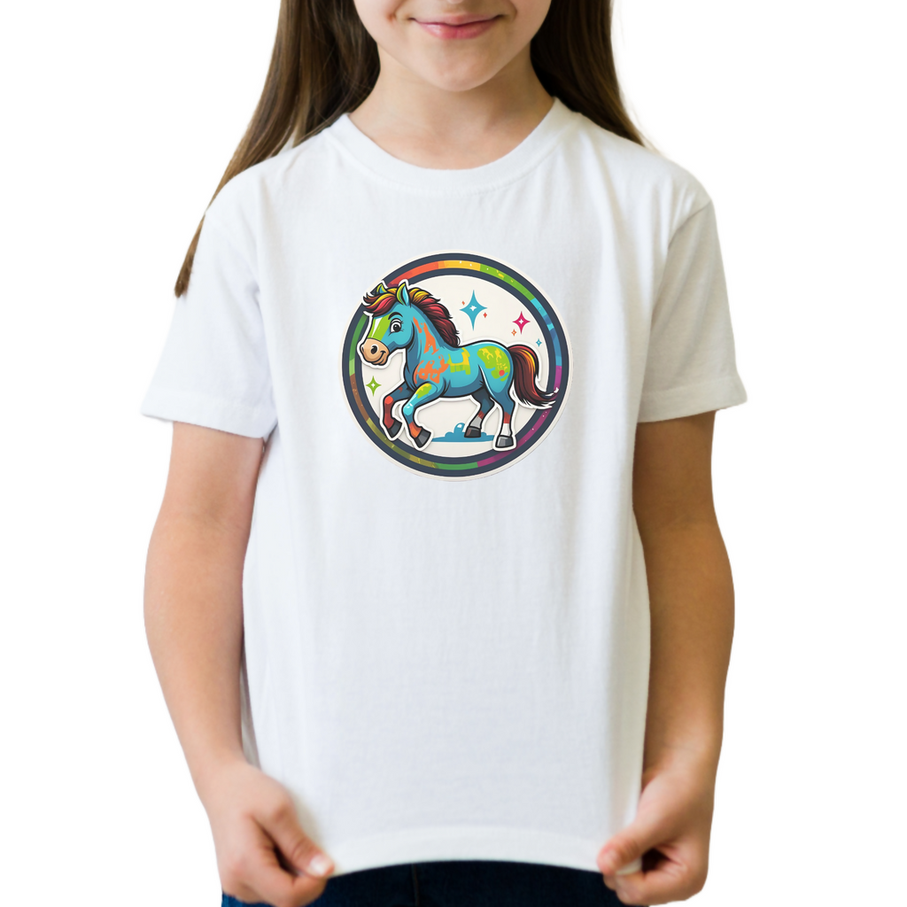 Pony Pals 29 -- Kids T-Shirt (ArtzyAi)