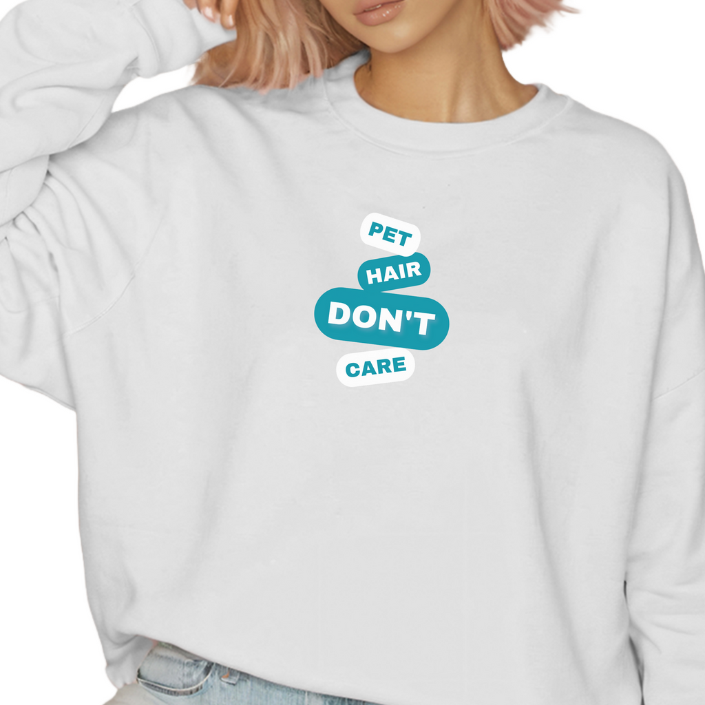 Pet Hair Don't Care 1 - Unisex Sweater (ArtzyAi)