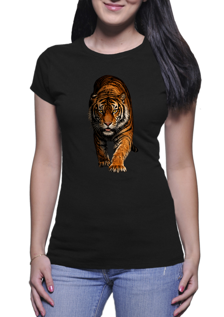 Tiger Prowl - Ladies T-Shirt (Podpop)