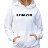 Unfazed-Unisex hoodie white