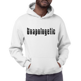 Unapologetic-Black Hoodie (Moretega)