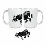 Friesian Horse Mug - 15oz Mug (GRETCH)