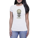 Kung Fu Gogga -White T Shirt Ladies