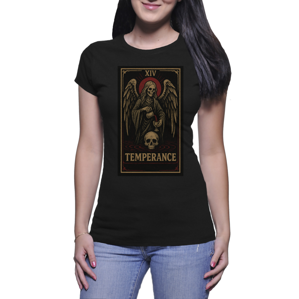 Temperance - Ladies Crew Neck T-shirts (Riotwear SA)