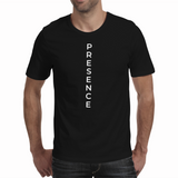 PRESENCE-Unisex tshirt Black (Moretega) F&B