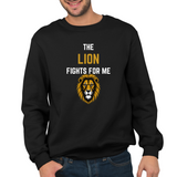 The Lion Fights for Me - Unisex Sweatshirt (Rooted in Purpose)