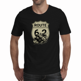Route 62 - Biker 1 - Men's T - Shirt ( Route 62 T'S )