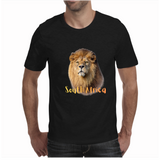 Majestic Lion -South Africa-Men's T-Shirt(Podpop)