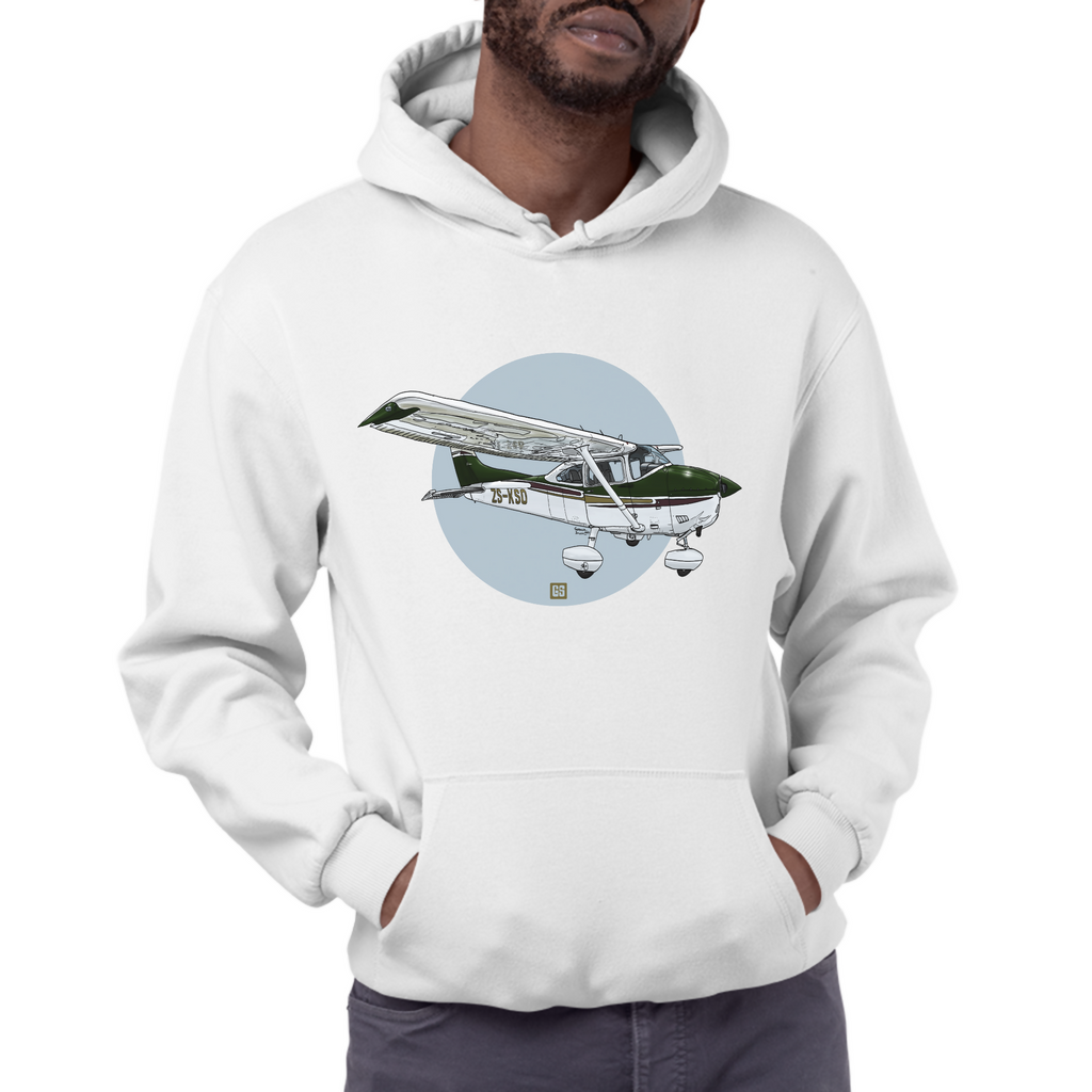 Cessna 182 Slylane ZS-KSO - Men's Hoodie 1 (Gerald Smith Art)