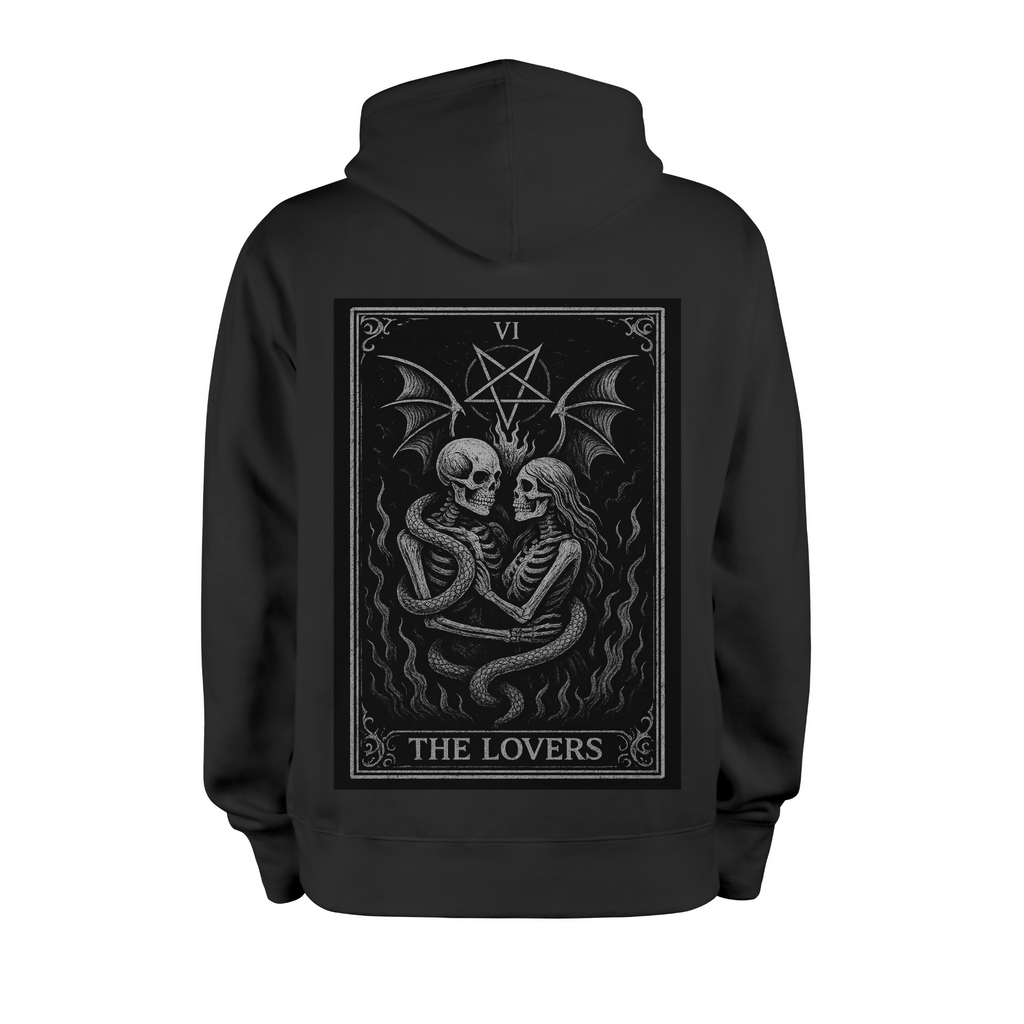 The Lovers Tarot – Men’s Hoodie (Riotwear SA)