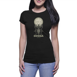 Kung Fu Gogga-Black T Shirt Ladies