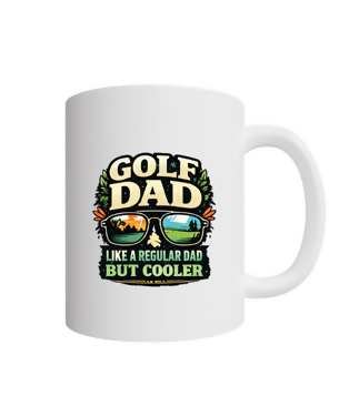 Golf Dad - But Cooler-Mug-Right-handed (Podpop)