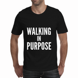 Walking in Purpose - Men’s T-Shirt (Rooted in Purpose)