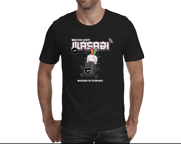 Wasabi is Coming! (Men's T-shirt)